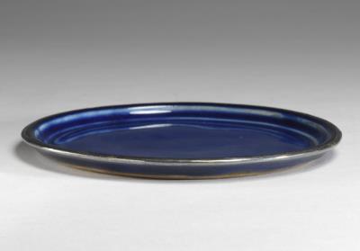 图片[2]-Dish with cobalt blue glaze, Yuan dynasty, 1271-1368-China Archive